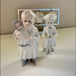 House of Global Pediatric Doctor & Nurse Figurine